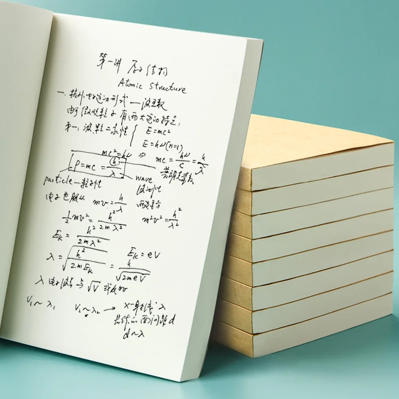 Extra Thick Notebook Thick Notebook Students Use Blank Book Kraft Paper Notes Journal Book Scribbling Pad Writing Pads - 2
