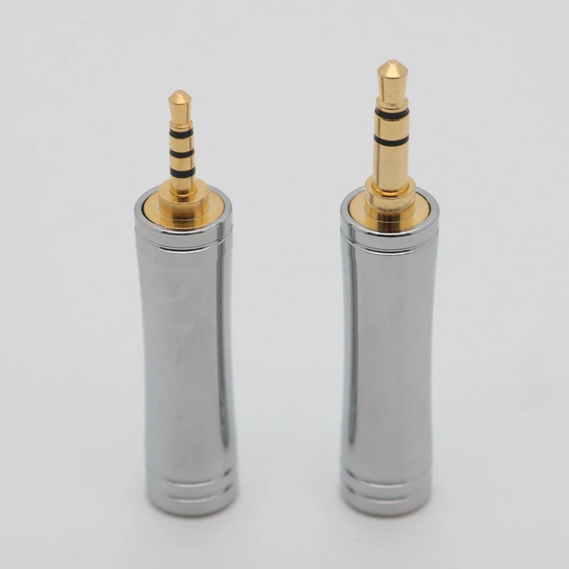 Metal, Banhado a ouro Plug, 2,5, 4,4