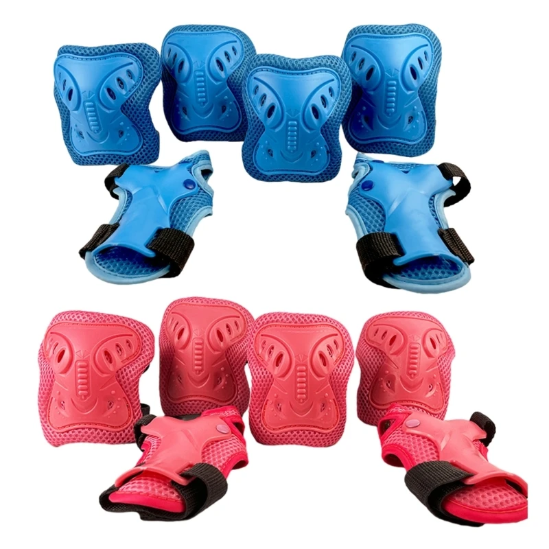 

Roller Skating Knee Pads Elbow Pads Wrist Guards Youth Kids Beginner Safety Gear