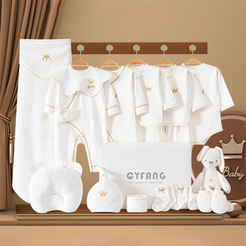 

15/17/18/20Pcs Newborn Baby Clothes Baby Gift Cotton Baby Clothing Sets 0-6 Months spring Autumn Infanti ropa bebe Costume