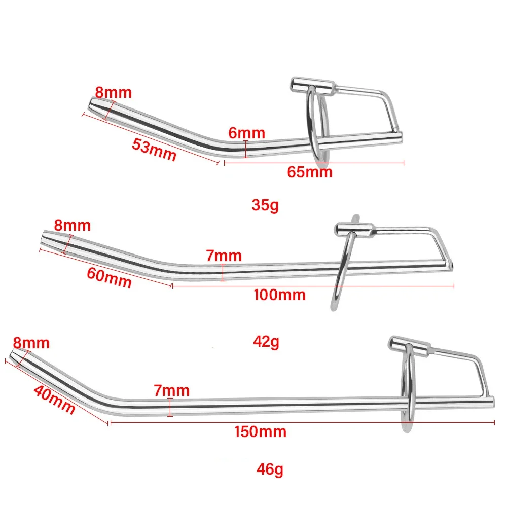Stainless Steel Urethral Catheter Catheter Sound Penis Plug Urethral Dilator For Male Masturbator Penis Sound Inserts