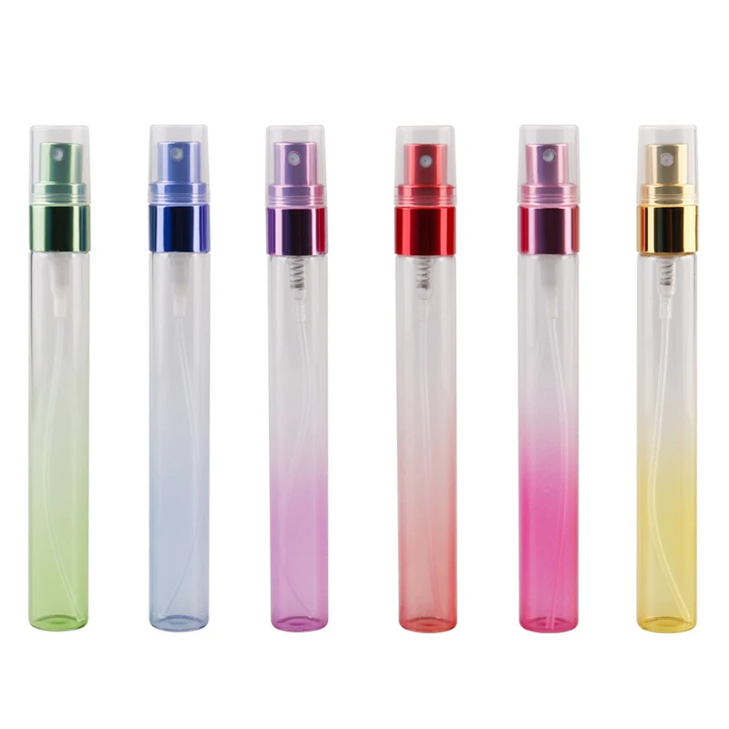 

6PCS/Pack 10ml Colorful Portable Refillable Sprayer Pump Mini Empty Perfume Liquid Bottles Atomizer