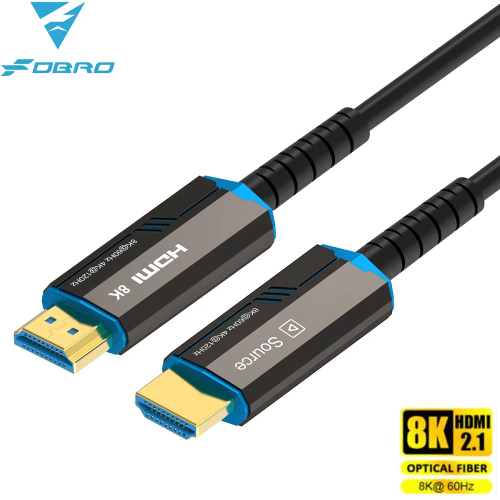

Сплиттер оптоволоконный 8K HDMI 2,1, 8K/60 Гц, 4K/120 Гц, 48 Гбит/с