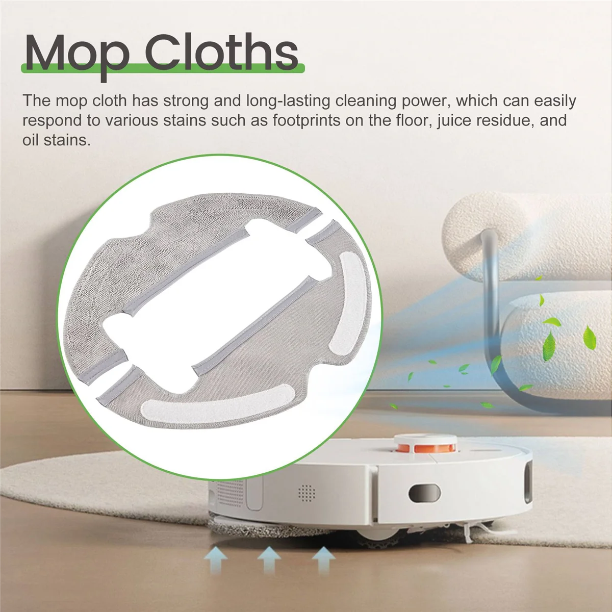 Replacement Parts Kits for Xiaomi Mi Robot Vacuum-Mop 2 Ultra STYTJ05ZHM Robotic Vacuum Cleaner