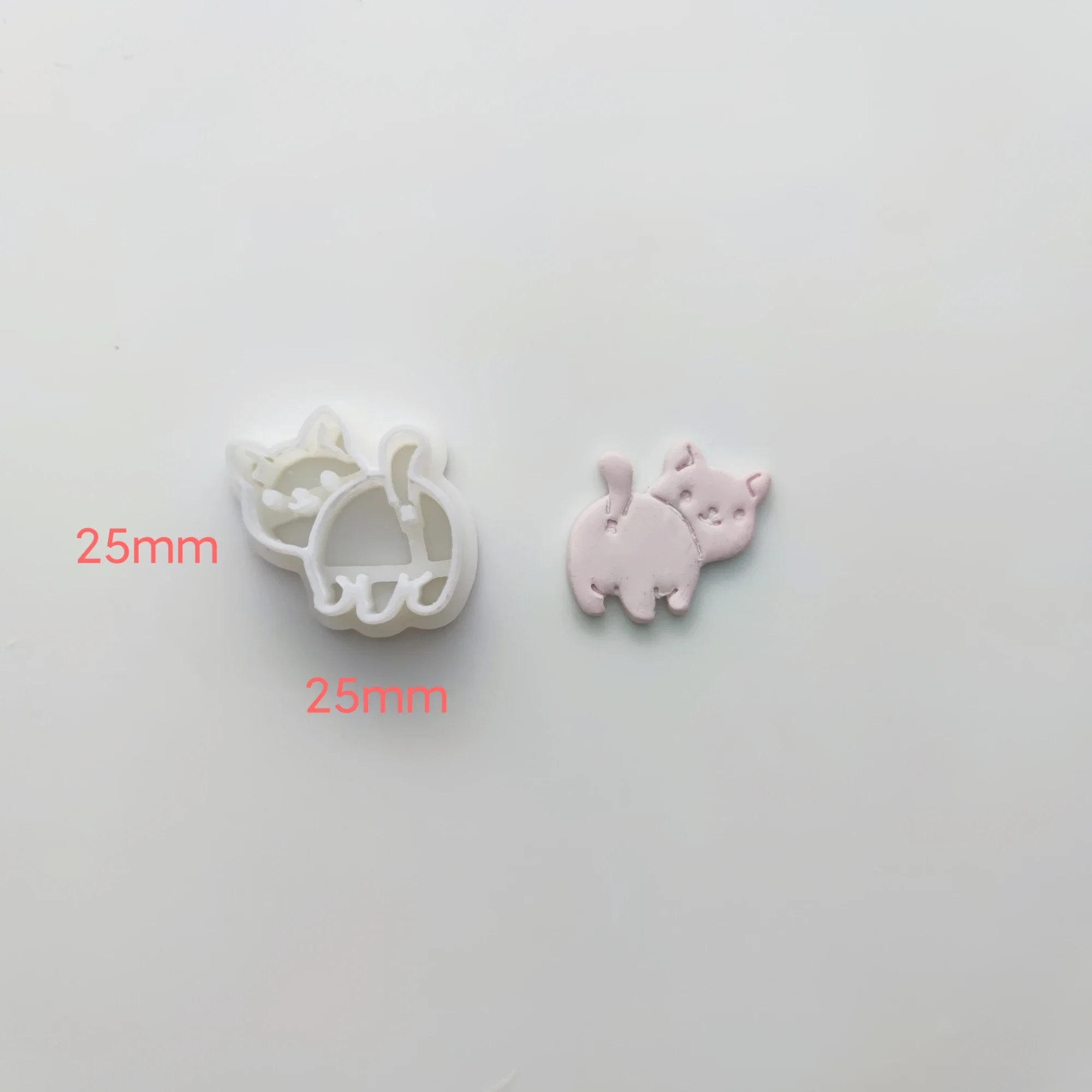 Animal Series/Cat/Dog/Love Bear/Frog/Fox/Rabbit Polymer Clay Cutter Earrings Clay Mold Jewelry Ceramic Pendant Jewelry Ear Mold