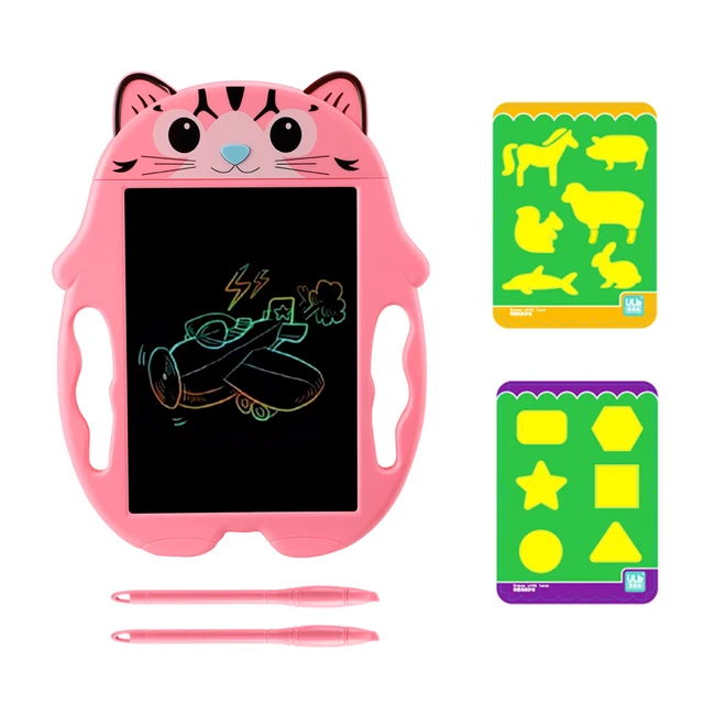  Smart Drawing Board Cartoon Electronic Lcd Graphic Writing Tablet  Doodle Colorful Handwriting Pad With Pen Card - Digital Drawing Tablets -  AliExpress