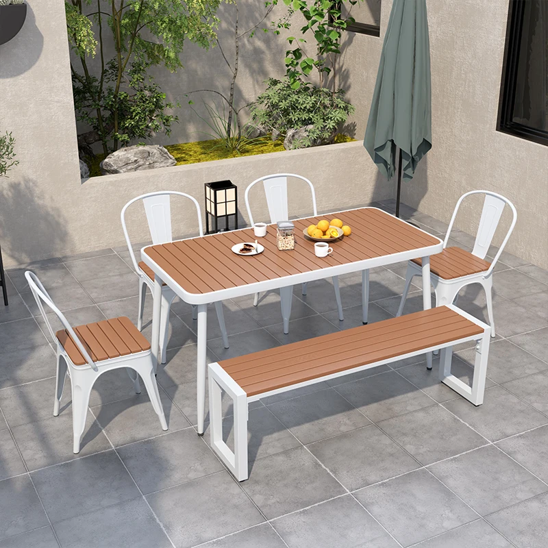 Sedentary Garden Desk Table Outdoor Professional Dining Room Tables Coffee Service Patio Furnitures Salon De Jardin Coffee Table