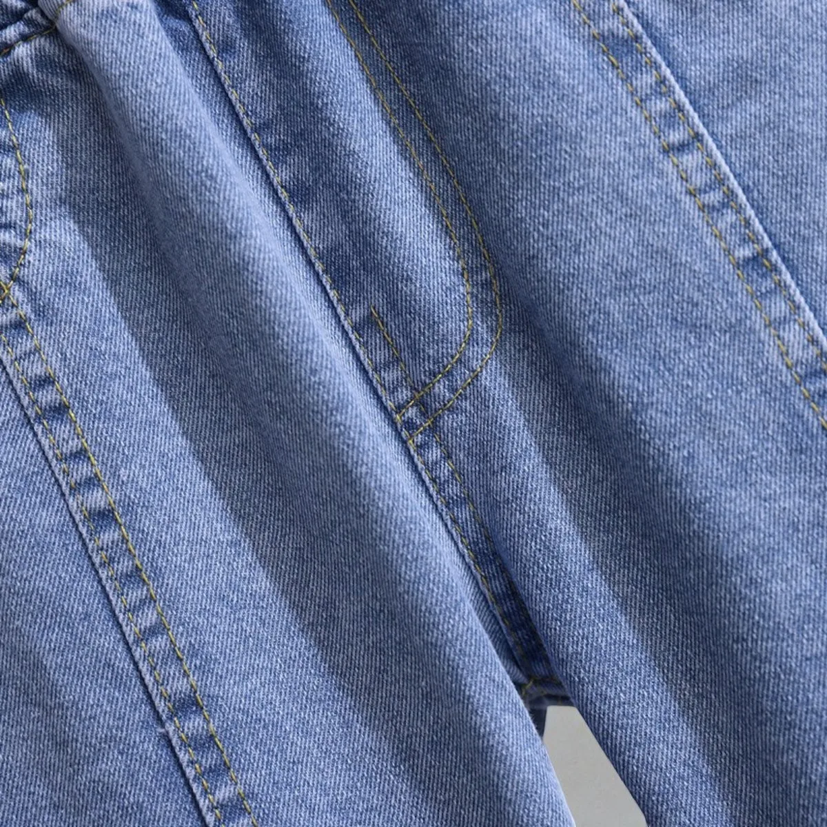 السراويل للفتيات الجينز المراهقين ملابس الأطفال فراشة طباعة السراويل ربيع الخريف الطفل الاطفال الملابس الجينز 6 8 10 12 14 Y