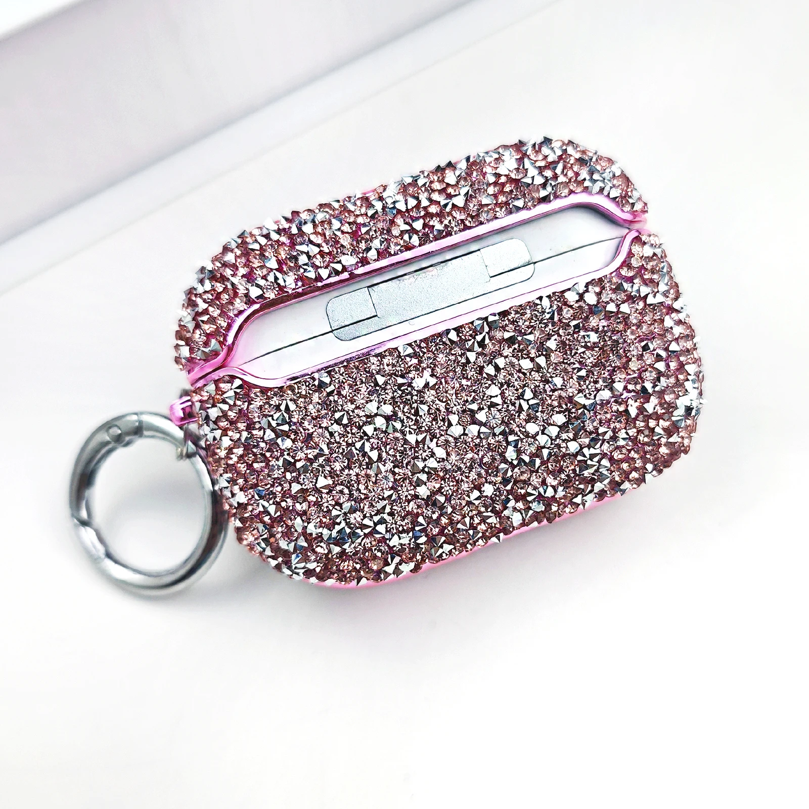 Diamond Shiny Headphone Case - Hard Portable Bag
