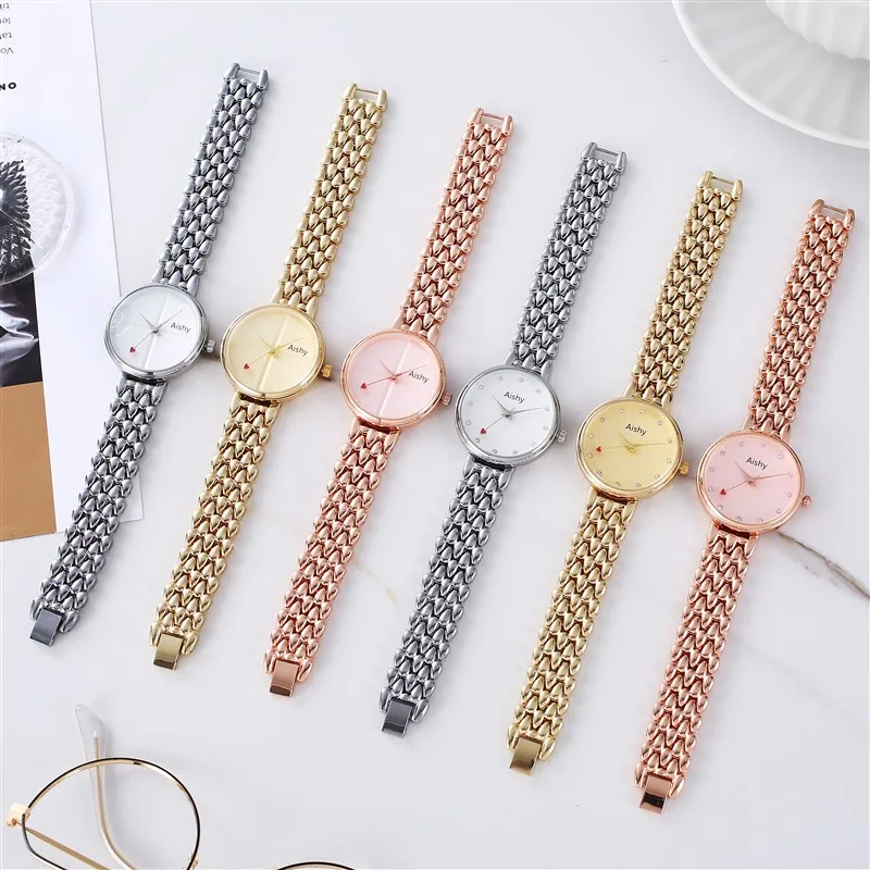 2023 Year watch for women  Sport carved waterproof fashion Watch with CK  style shining  wristwatch  bracelet dropshipping