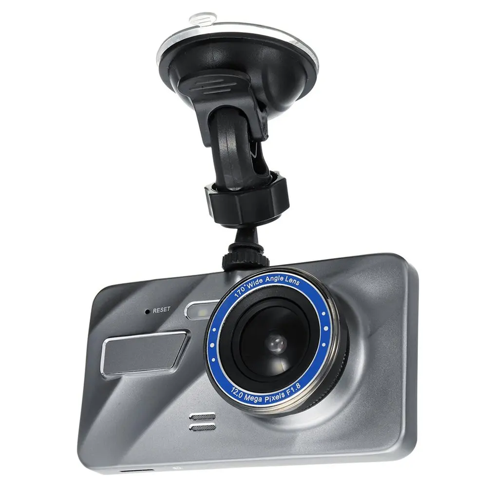 듀얼 렌즈 170 도 카메라, 자동차 Dvr 대시, 자동차 비디오 녹음기, G-센서, 야간 자동차 Dvr, 빠른 배송, 4 인치, 1080P, 2024 신제품