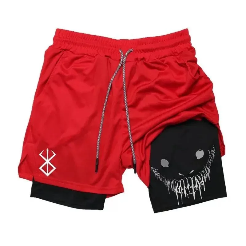 New Men's Padel Sport Shorts Summer Male Breathable Tennis Shorts Quick-Drying Badminton Trousers Outdoor Running Sportwear 4