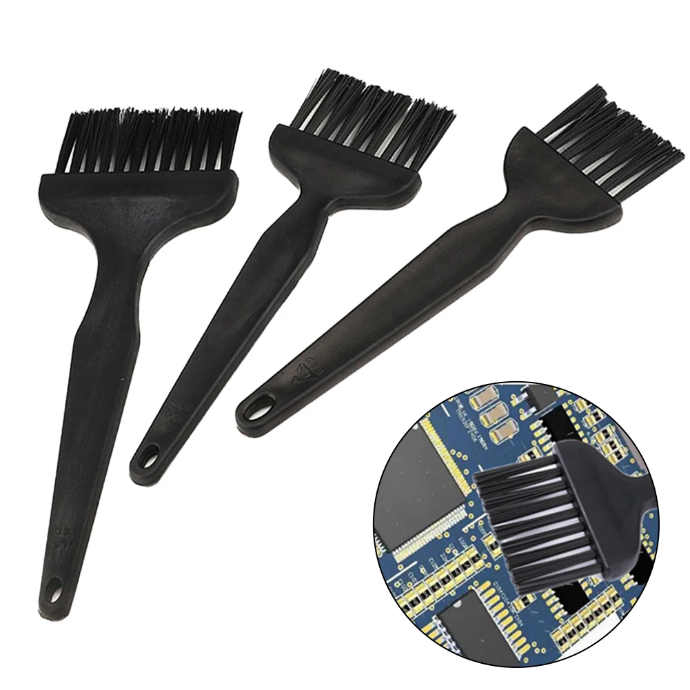 1/3pcs Anti-Static Soft Brush Electronic Hairbrush Cleaning Tool For Dust Proof Model Cleaning PCB Circuit Board
