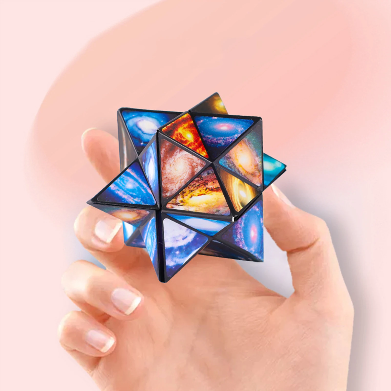 InfinityCube Toy Starry Sky Infinity Magic Cube Square Children's  Fingertips Decompress Magic Square Antistress Funny Hand Toys