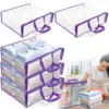 5Pcs Clothes Storage Bags PVC Waterproof Bed Sheet Bedding Dustproof Transparent Organizer Bag for Home Multipurpose Packing 1
