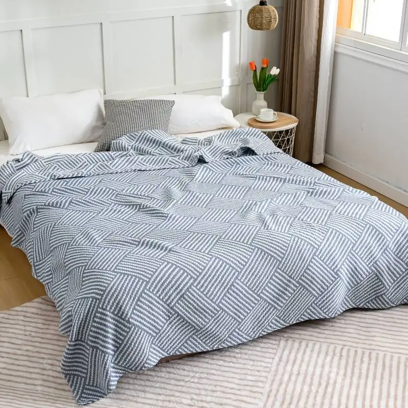 

Одеяло из хлопка и Марли, односпальный хлопковый плед для сна, кондиционер, тонкое покрывало для кровати