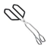 Scissor Tongs Stainless Steel Food Tongs With Wrap Handle Angled Bread Clamp For BBQ Grilling Cake 11 inch Safe Heat Resistant 4