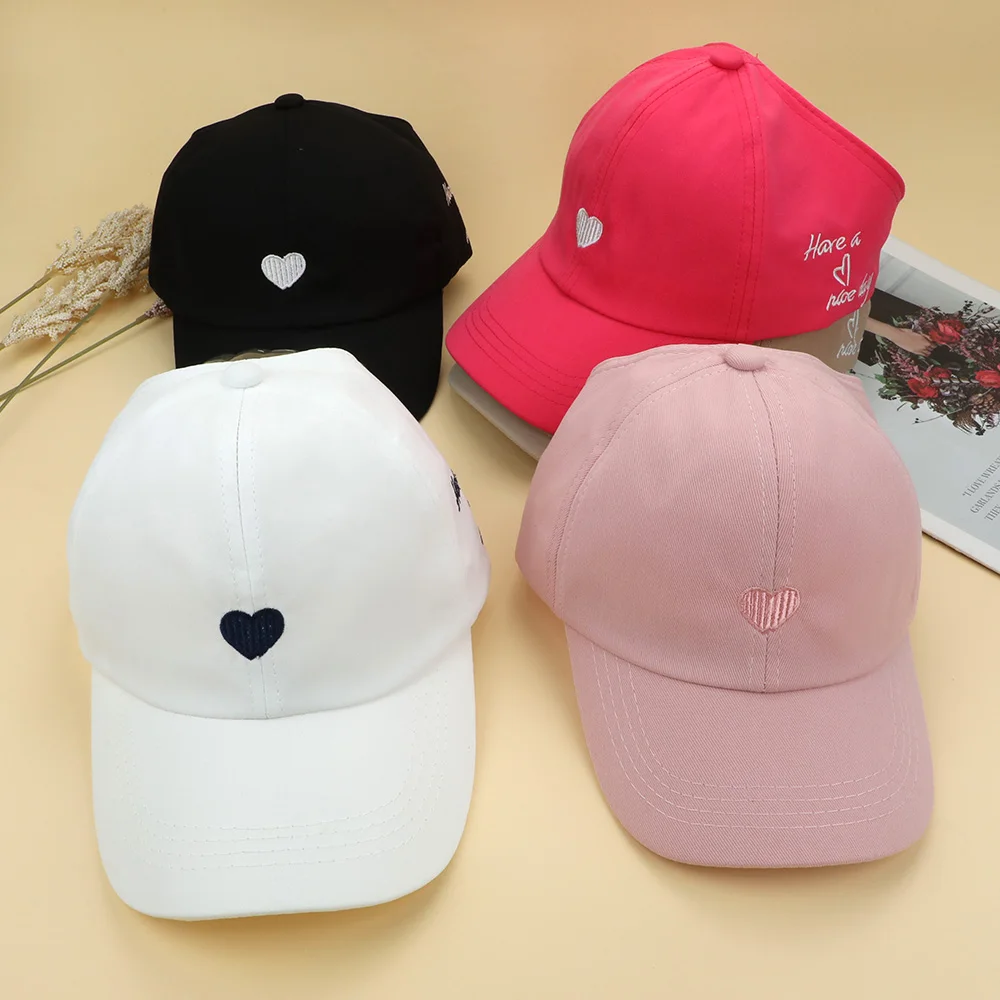 Baseball Cap Children Summer Cap Tie High Ponytail Children Sun Visor Hats Baseball Empty Tail Embroidery Casual Simple