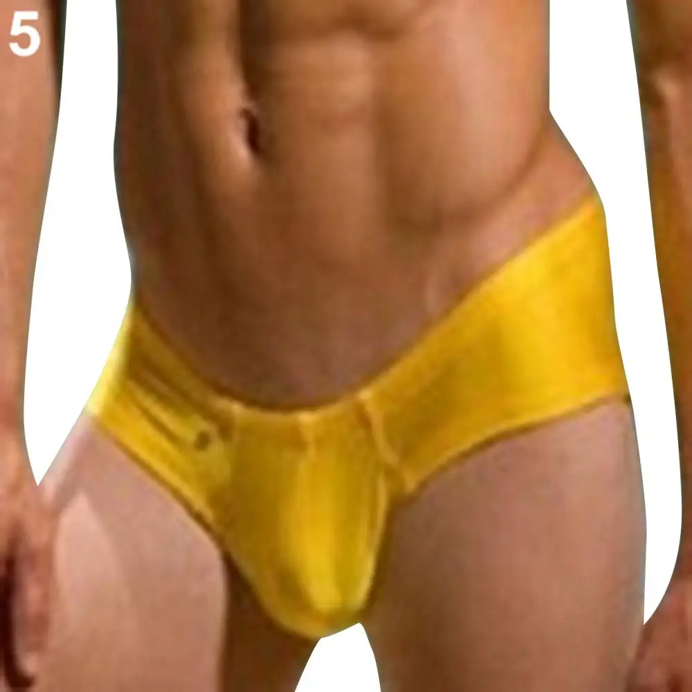 Man Low Waist Leakage Hip U Convex Design Underwear Men Briefs Sexy Thongs Men Boxer Ventil Mens Panties Underwears Breathable