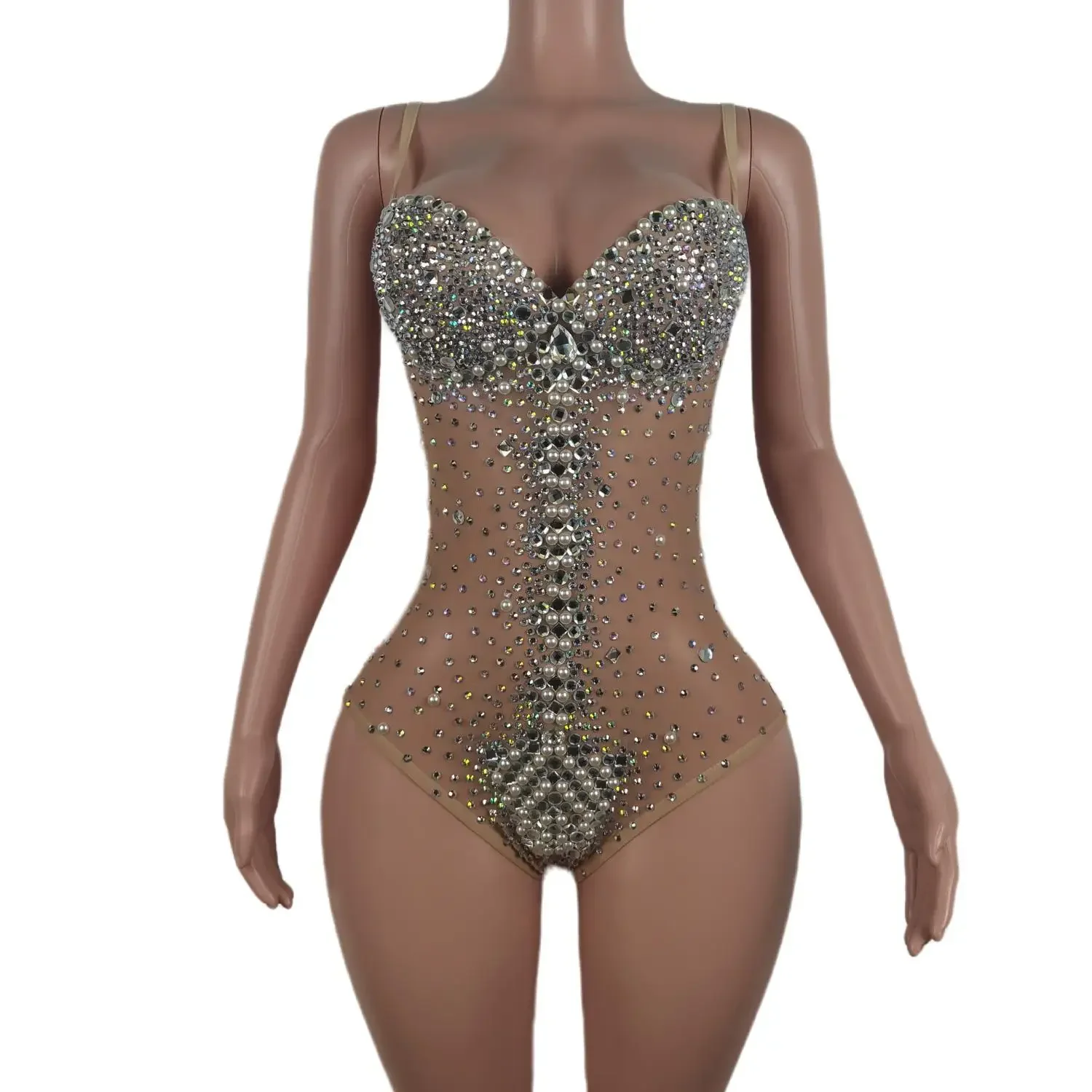 バレエ herpraha \"bodysuit with rhinestone har praha 