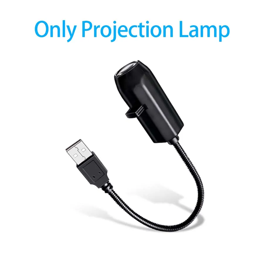 ตัวเลือกสินค้า ไฟฉายโปรเจคเตอร์เสียบ USB ลายดาวเคราะห์ ตกแต่งบ้าน