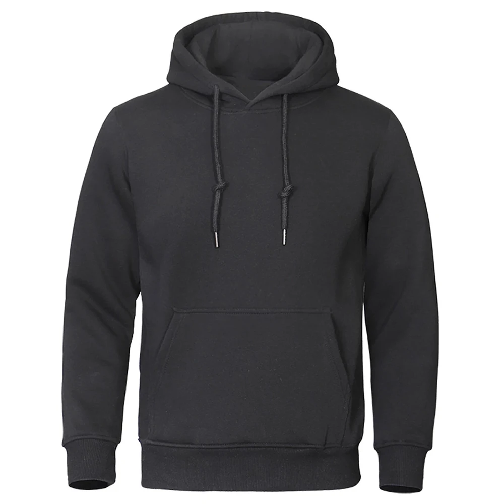 New Solid Color Sweatshirt Men Women Spring Autumn Fleece Hoodie Loose Clothing Casual Outdoor Sport Pullover Tops 4