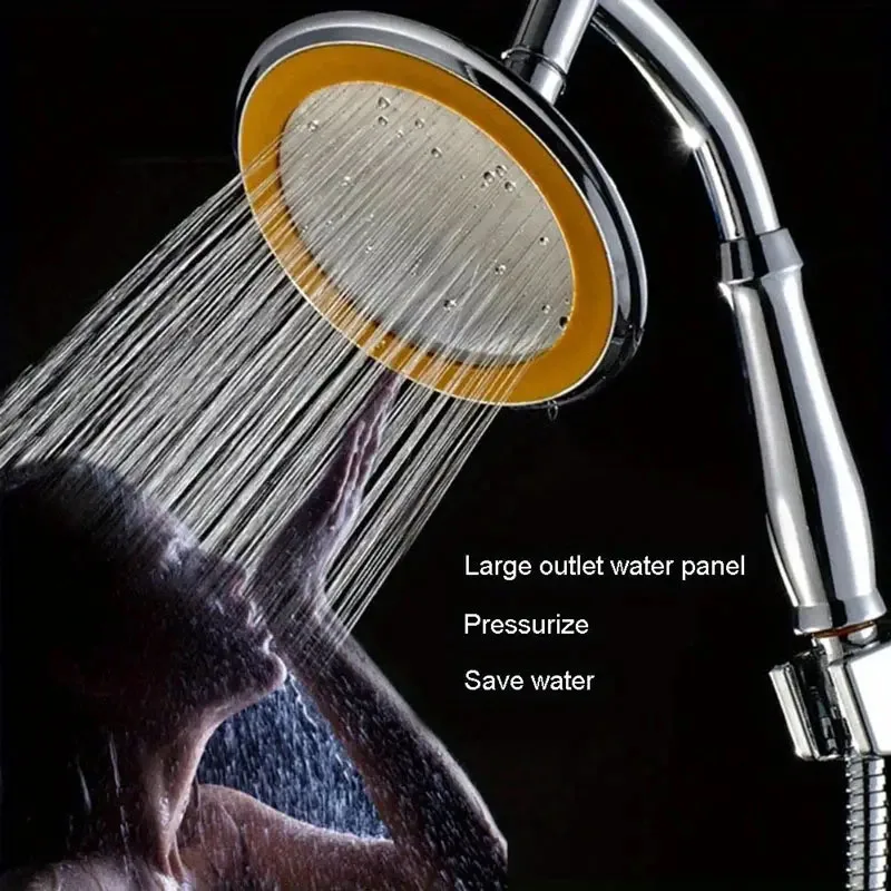 4/6 Inch Shower Head Water Saving Super Pressure Rotate 360 Degrees Adjustable Hand Held Rain Shower Head Bathroom Sprayer
