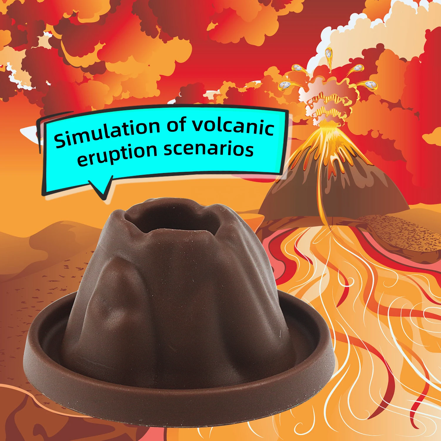 Volcano Eruption Science Kit 6