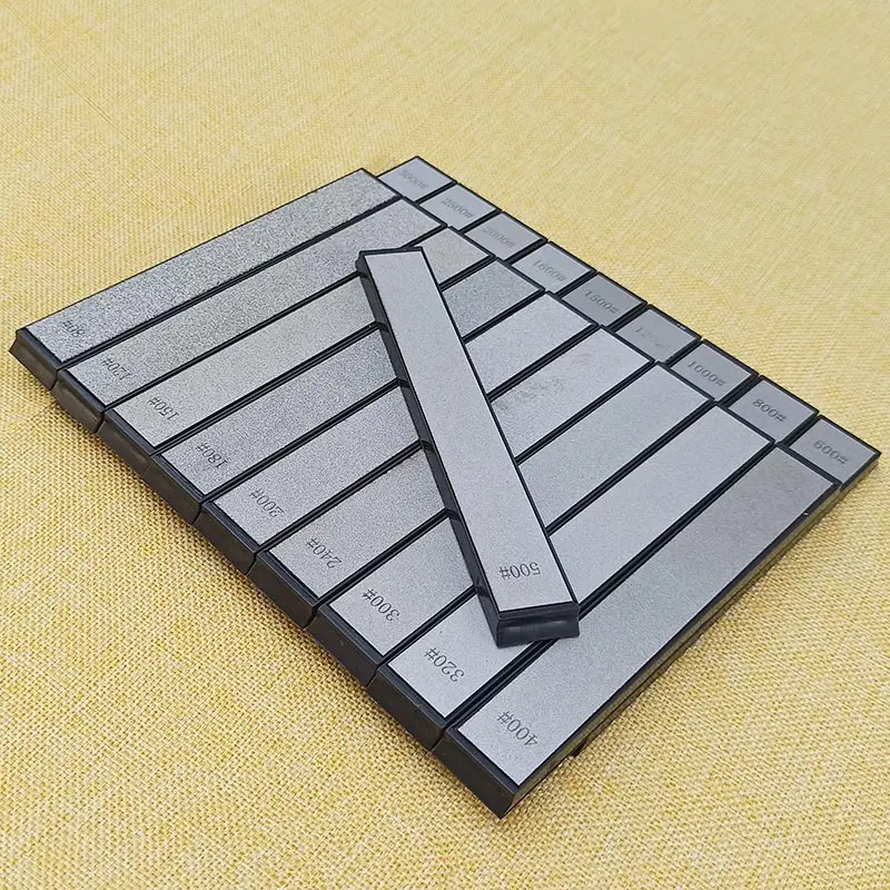 Diamond Whetstone Knife Sharpener Fixed Angle Sharpening Stone Oil Stone Honing