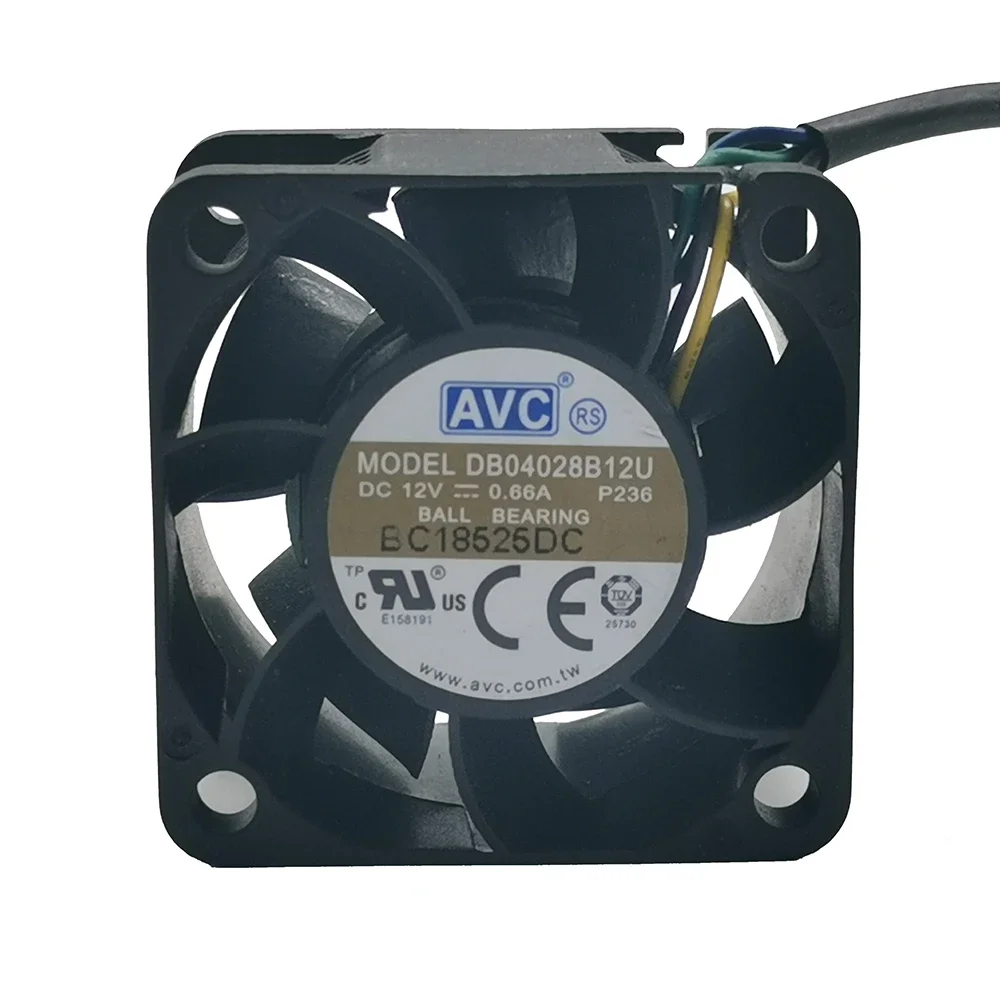 Новинка для AVC DB04028B12U 4028 40*40*28 мм 12 В постоянного тока а 4 см 4-проводной ШИМ серверный вентилятор