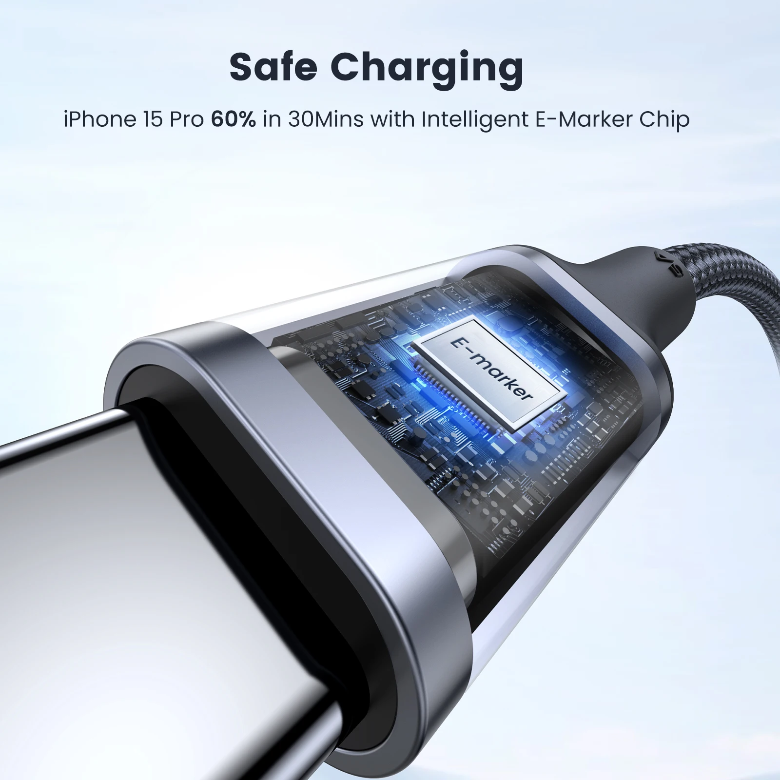 UGREEN 100W High-Speed USB-C to USB-C Charging Cable