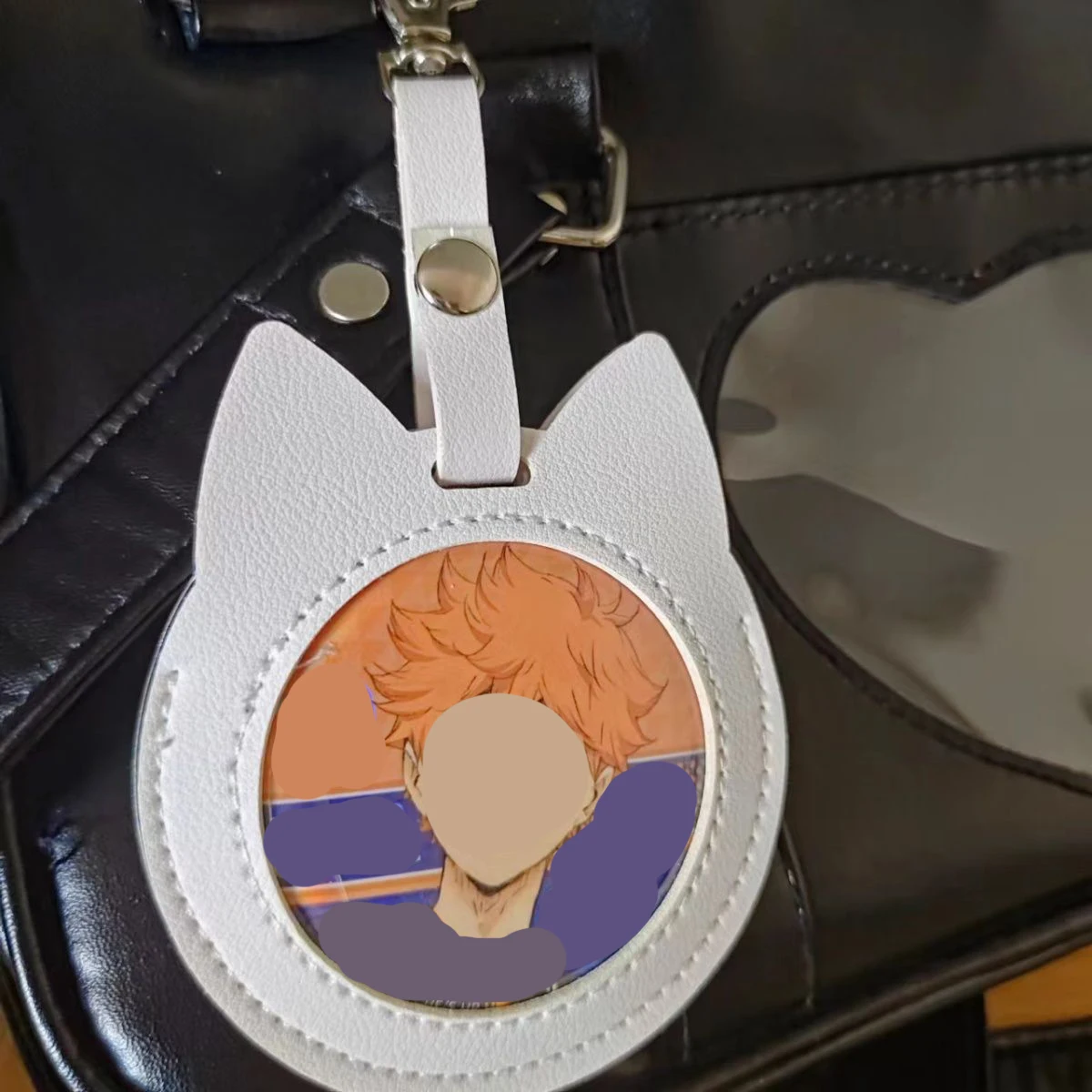 New Cat Shape Ita Bag Pins Badge Protector Case For 58mm Anime Badges Decoration Bag Accessories Pin Case Birthday Gift