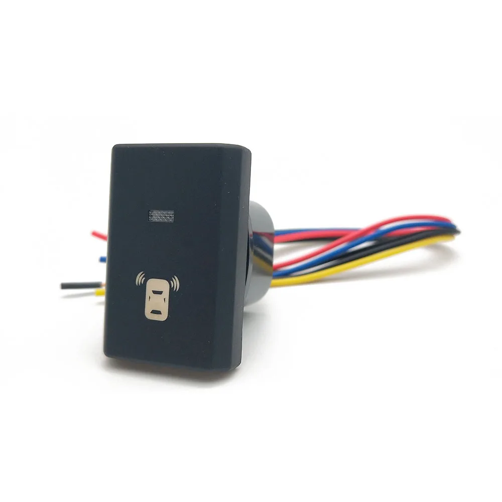 Blue LED Light Bar Switch Button with Radar and Camera Controls