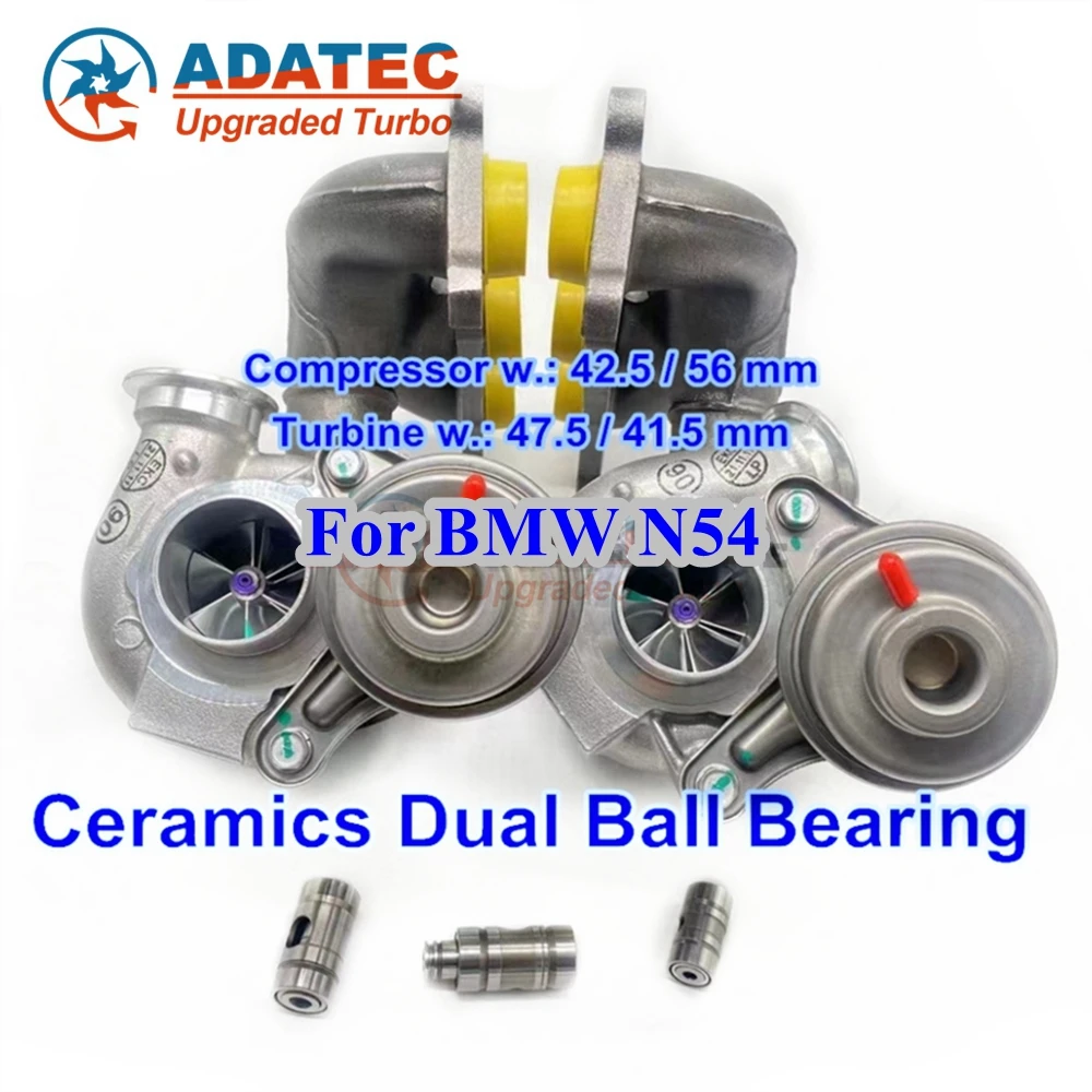 

TD03 Upgrade Turbo TD03L4-10TK3-4.9 49131-07030 49131-07040 11657593020 Turbine for BMW Car X6 35 iX E71 225 Kw N54 B30 2007