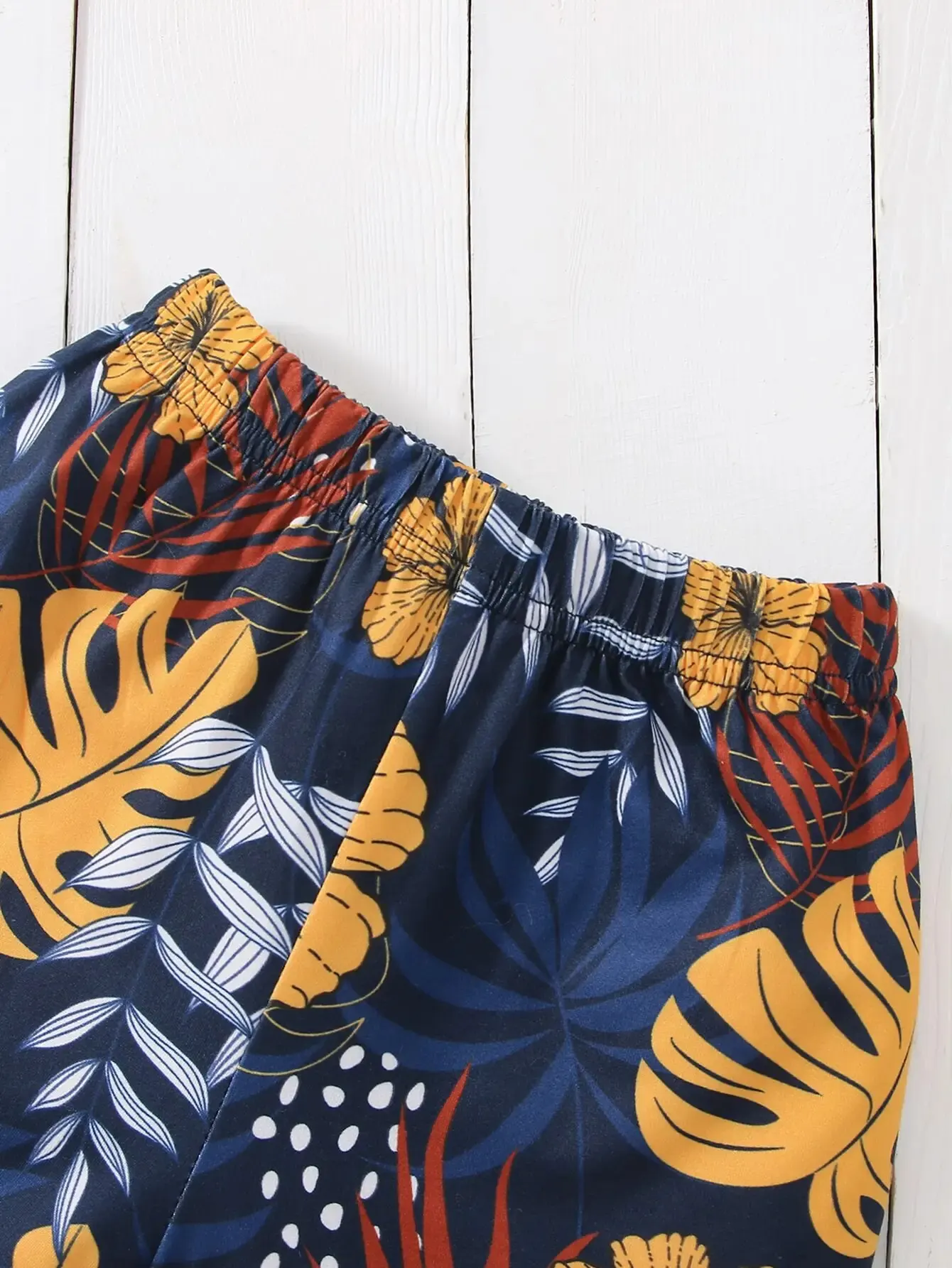 Printed Tank Shorts Two-piece Summer Fashion Printed Tank Shorts for Baby Girls Handsome Breathable Casual Suit for Baby Boys