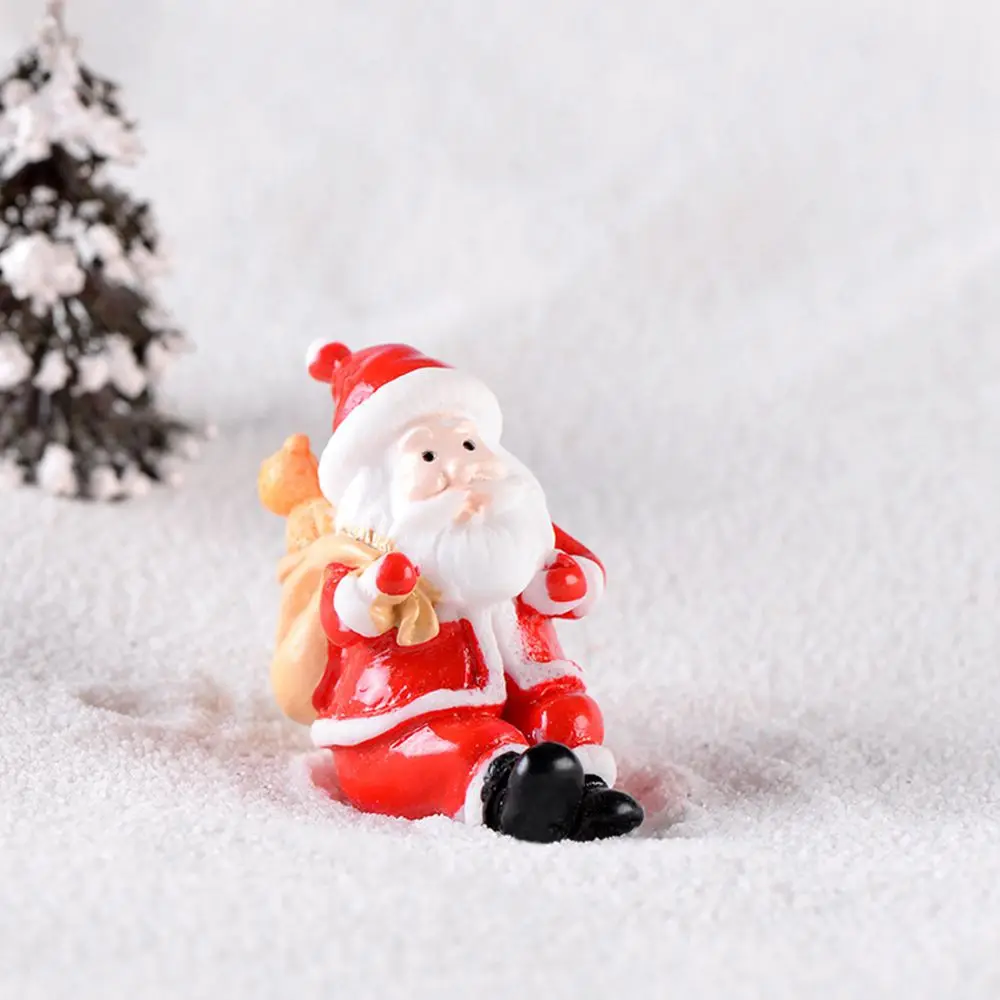 Mini Christmas Tree Garden Decor - Cute Holiday Ornament & Micro Landscape Figurine