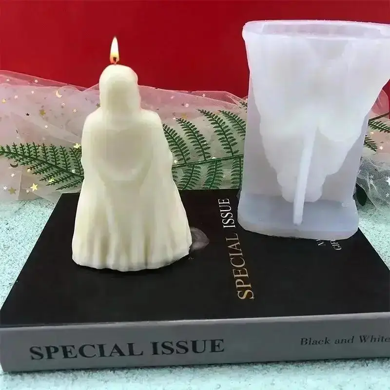 Ghost King Soap Mould Handicrafts Making Tools Silicone Candle Mold For DIY Handmade Aromatherapy Candle Plaster Ornaments