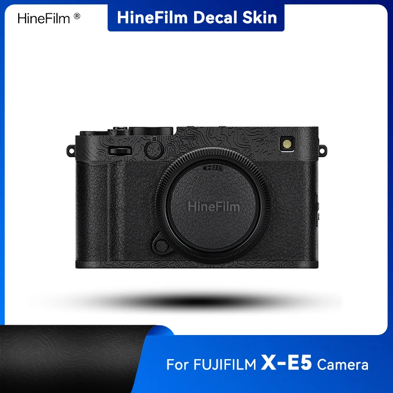 Fujifilm X-E5 카메라 용 Hinefilm 스킨 Fuji X E5 카메라 스티커 보호 필름 용 데칼 스킨 XE5 랩 커버