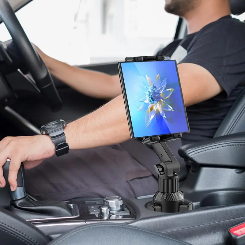 

Cup Phone Holder for Car Long Neck Phone Mount Automobile Cradles Cell Phone Stand Adjustable Cupholder Phone Holder Car Mount