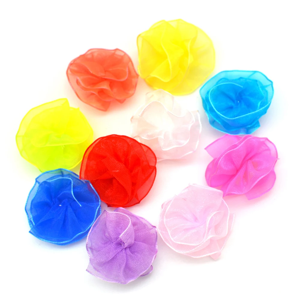 50/100pcs 레이스 애완 동물 강아지 머리 활 수제 애완 동물 헤어 액세서리 고무 밴드 애완 동물 용품 애완 동물 강아지 손질 액세서리