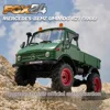 Fms New 1/24 Unimog Fcx Series Off Road 4wd Rc Climbing Car Remote Control Electric Simulation Car Model Adult Toy Gift 1