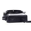 Adjustable Black or White LED Ring Light Illuminator Lamp For Industry Stereo Video Camera Trinocular Microscope Lens Magnifier 5