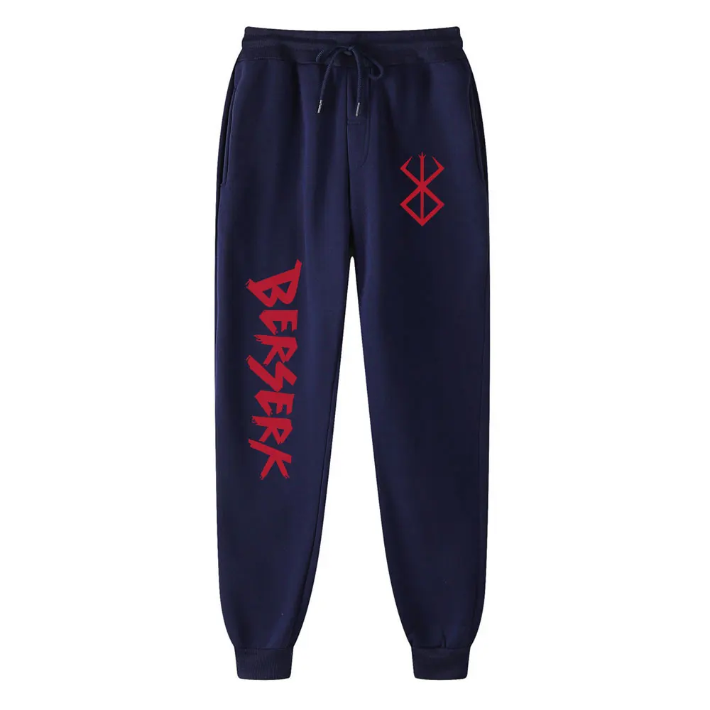 Mens Casual Anime Berserk Pants Autumn Fleece Sweatpants Men Running Jogger Sports Gym Trousers Fashion Workout Men Long Pants 6