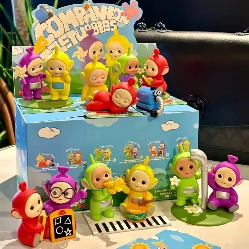 COMPANION TELETUBBIES フィギュアセット Teletubbies Companion Series Blind Box Anime Figure Tinky