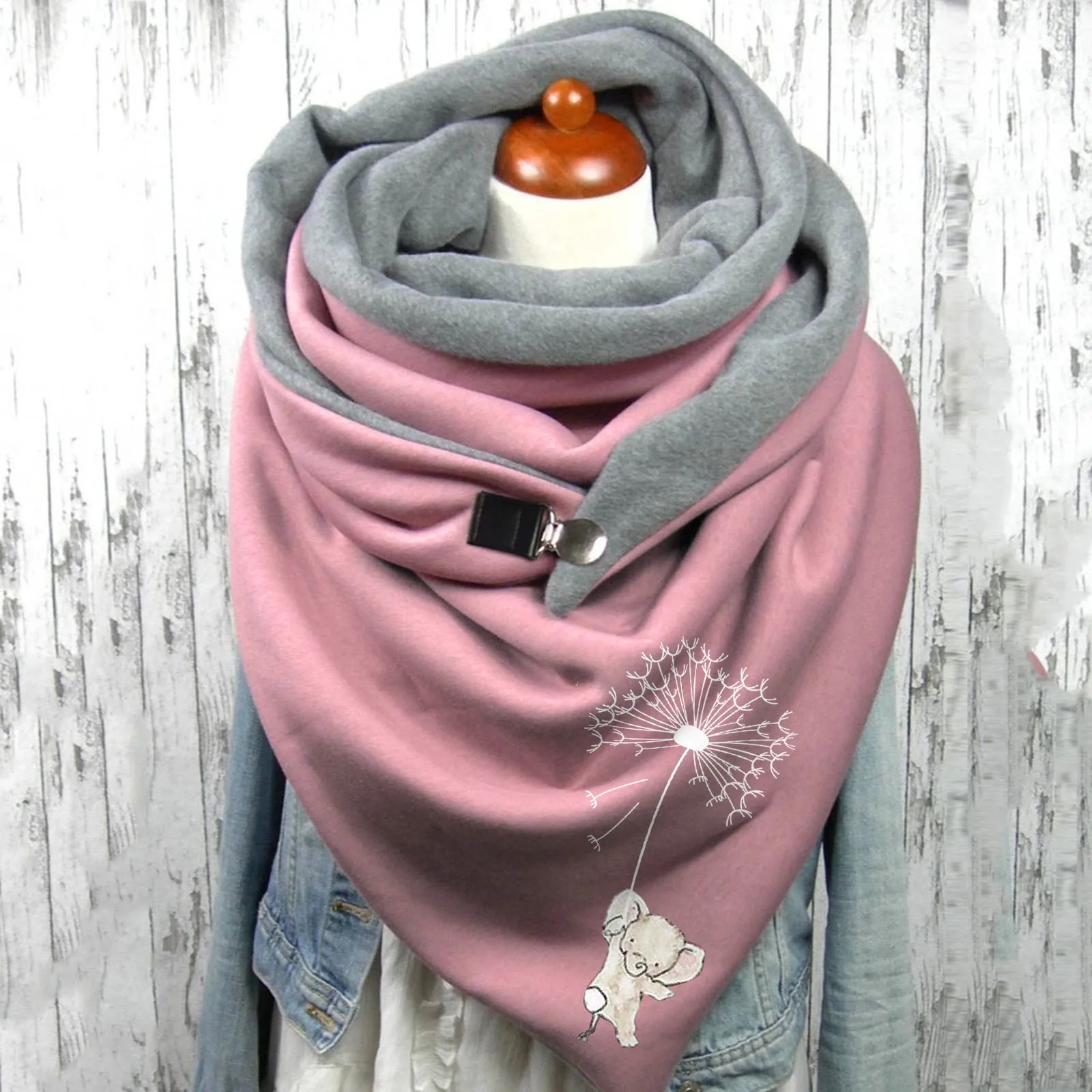 

Модный шарф с принтом музыкальных нот, квадратные шарфы с застежкой на пуговицах, женский зимний теплый шарф, женский шарф, теплый шарф, пледы