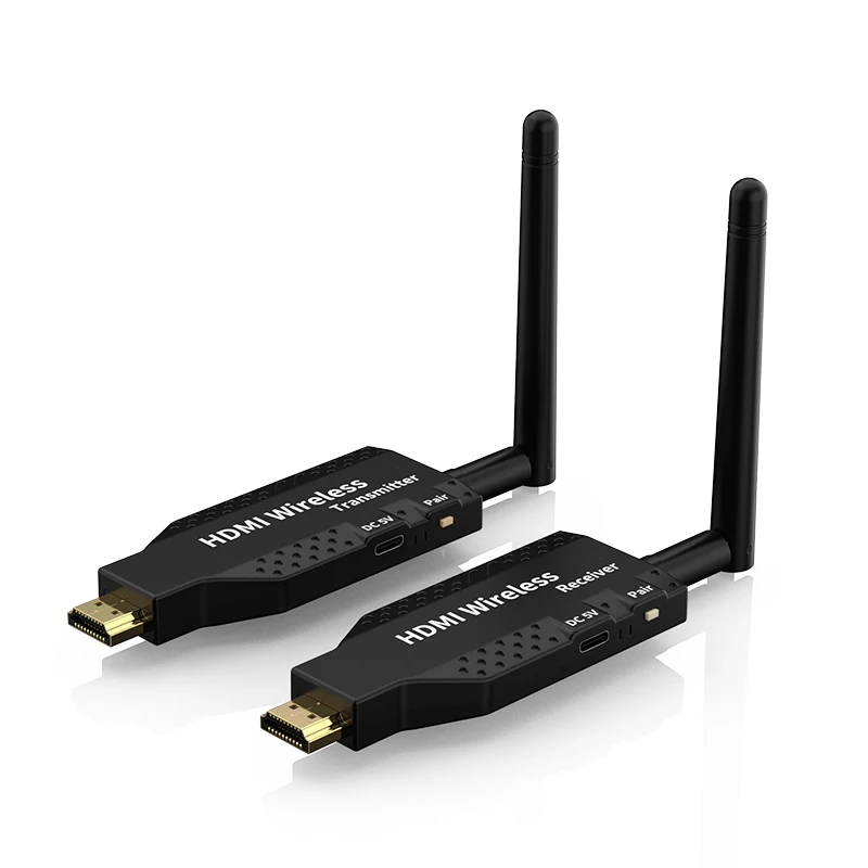 Wireless Tv Connection1080p Hdmi Wireless Extender Kit - 50m Range, 5g Wifi,  Dongle For Laptop To Monitor