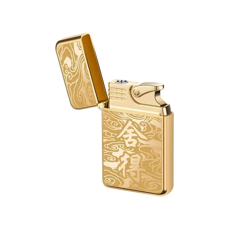 Creative Dragon Pattern Torch Lighter Red Jet Flame Butane Lighters Smoking Accessories Windproof Gas Lighters No Box butane gas lighter cigarette lighter