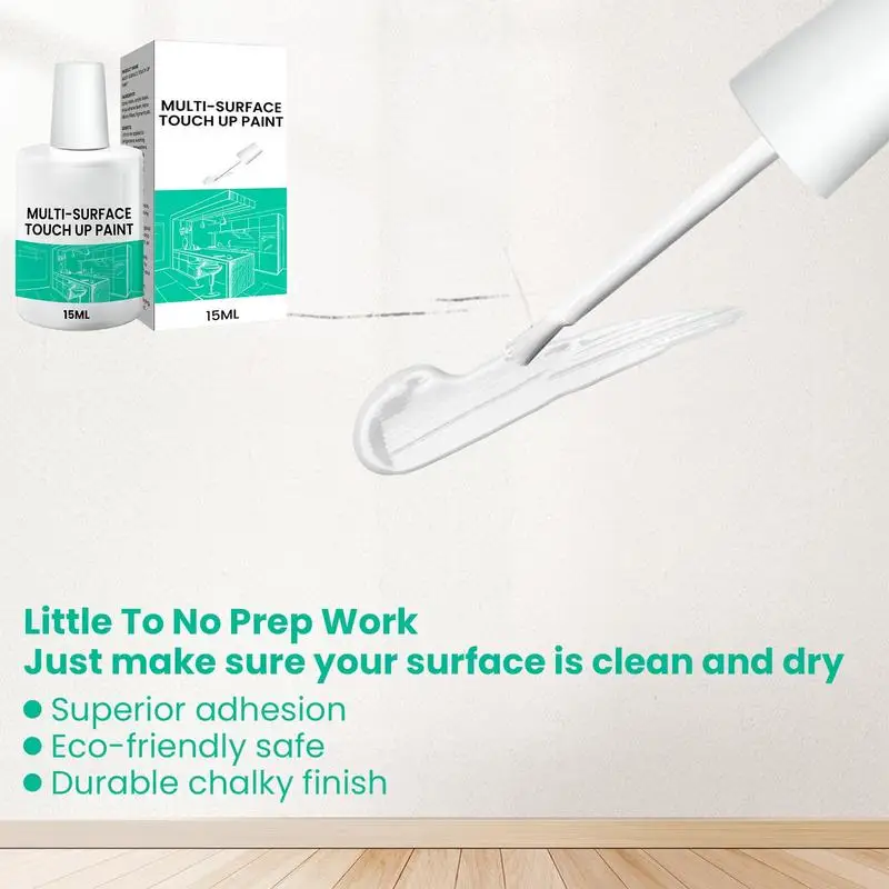 Multi-Surface Paint Pen Interior And Exterior House Paint Interior House Appliance Repair White Scratch Repair Small Brush