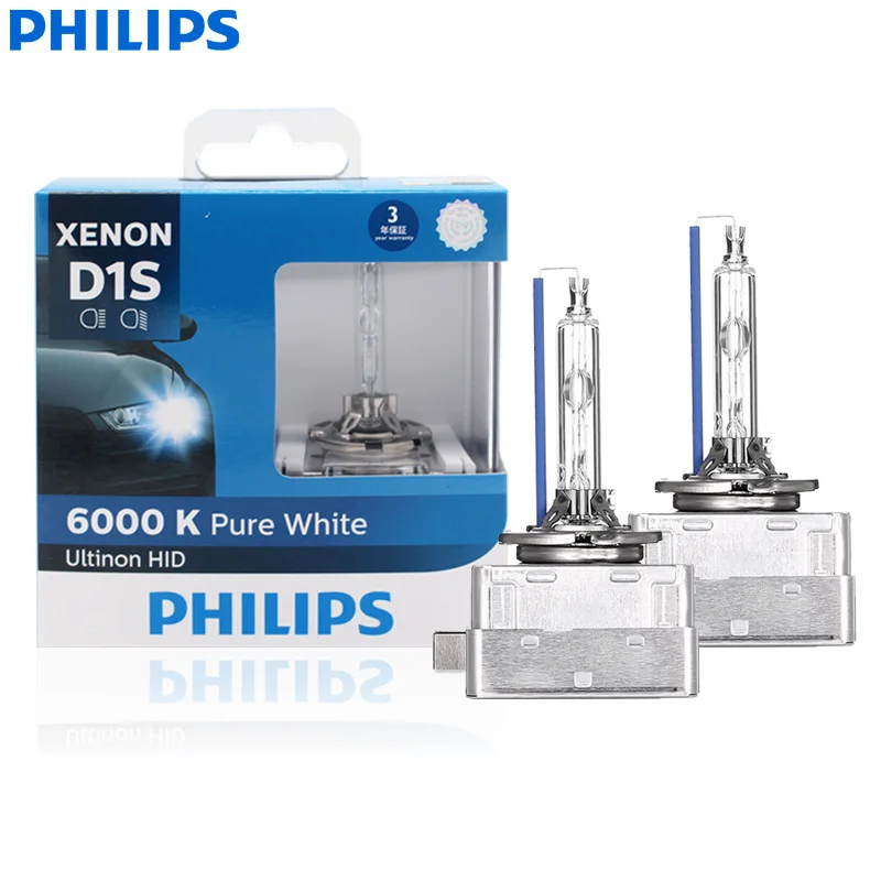Philips Ultinon HID Xenon D1S D2S D2R D3S D4S WXX2 35W 6000K