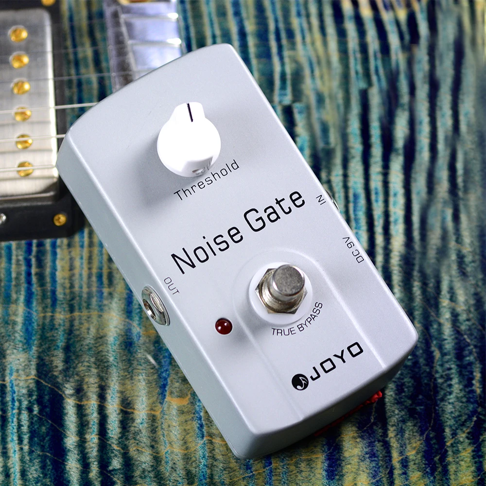 JF-31 NOISE GATE Guitar Pedal Adjustable Threshold Control True Bypass Noise Red